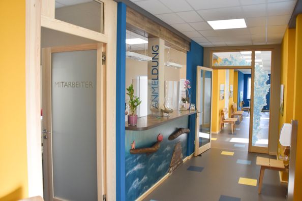 Aufnahmen der Räumlichkeiten der Kinderarztpraxis Judith Rabini in Cottbus