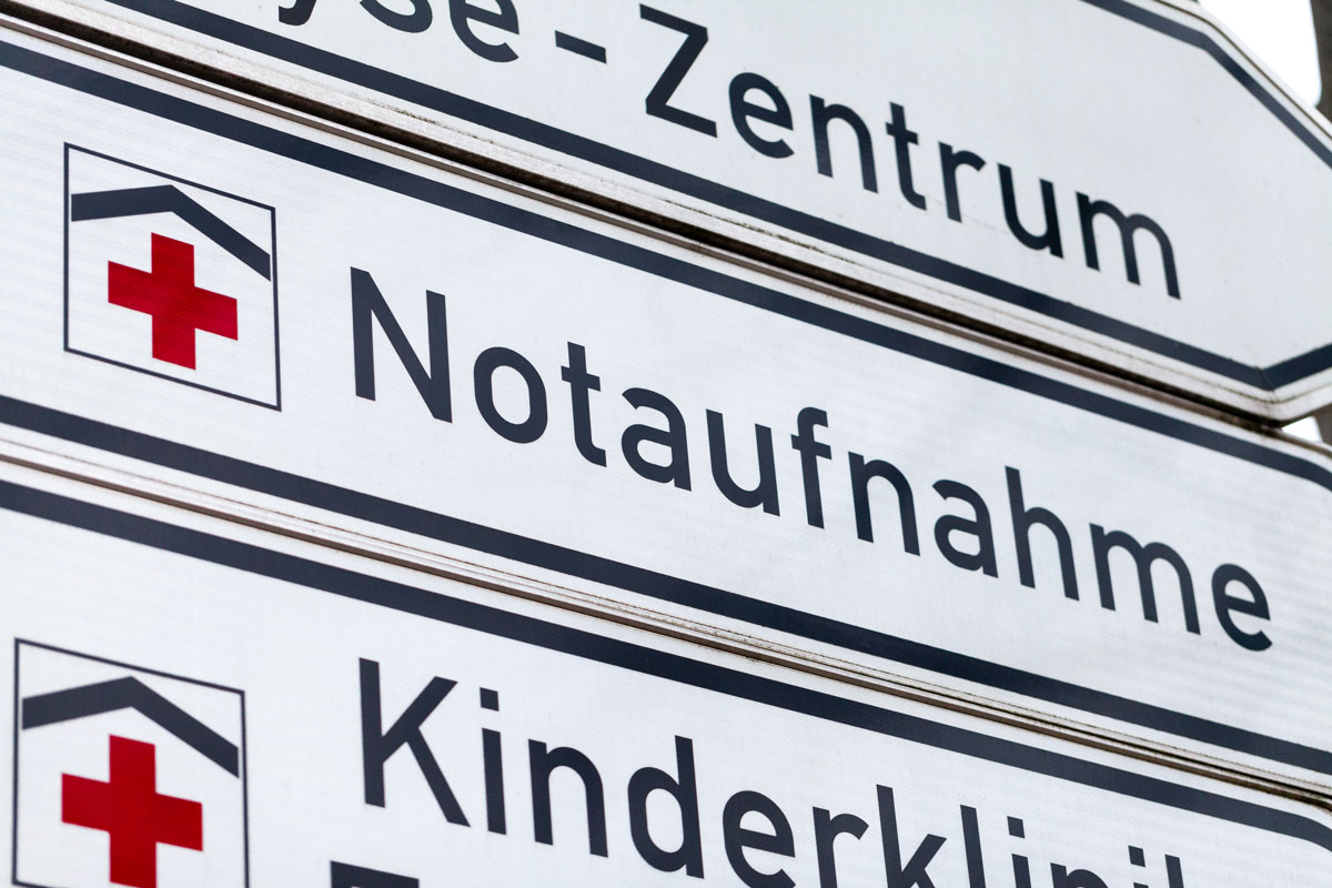 Notfallbehandlungen im Krankenhaus - Kinderarztpraxis Judith Rabini in Cottbus